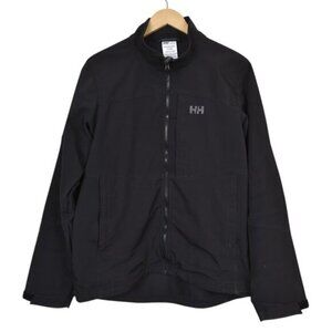Helly Hansen Men's Paramount Softshell Jacket Black Water Resistant Size Large